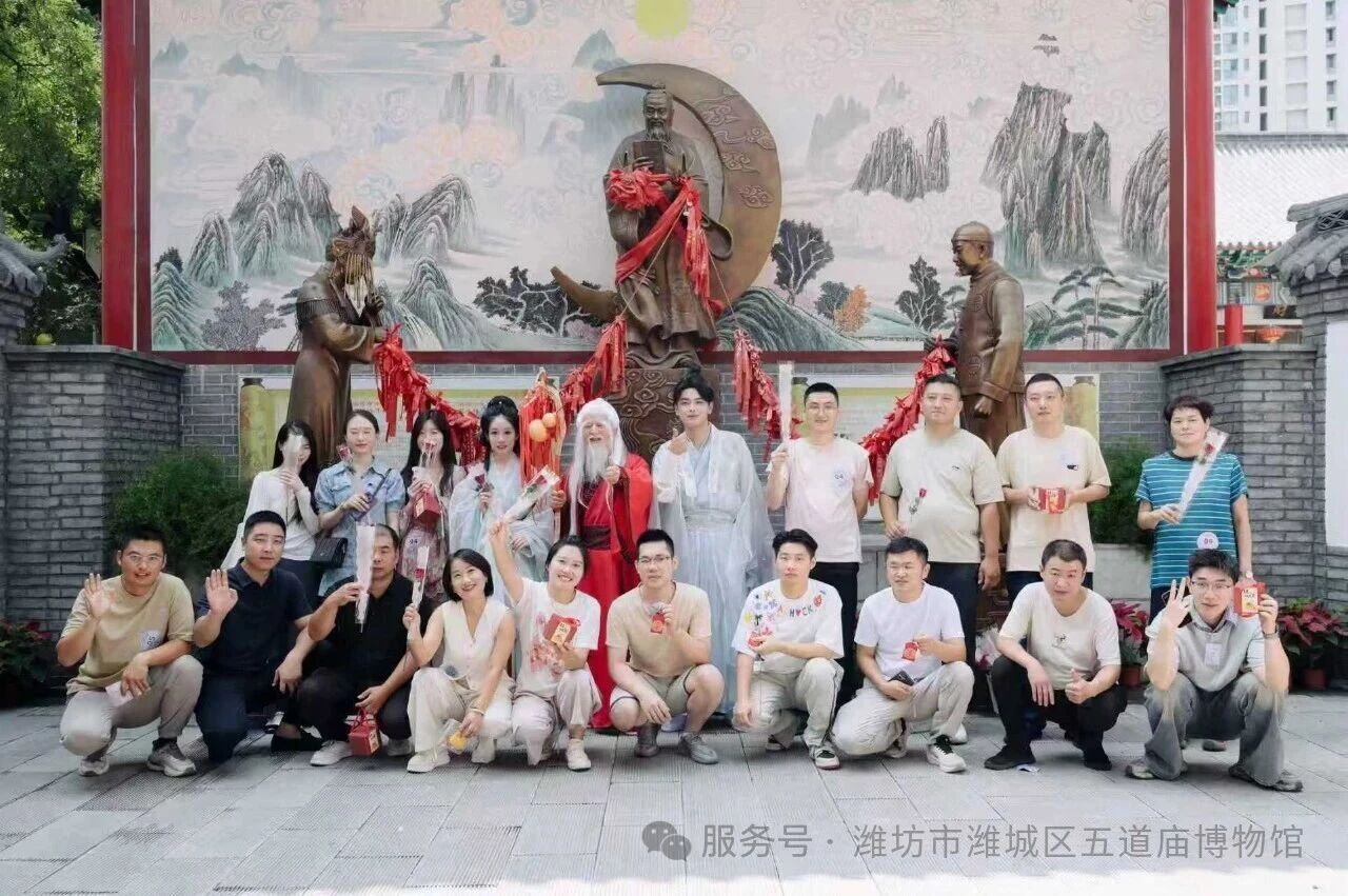 七夕圆满落幕｜五道庙古风祈福之约，藏满传
